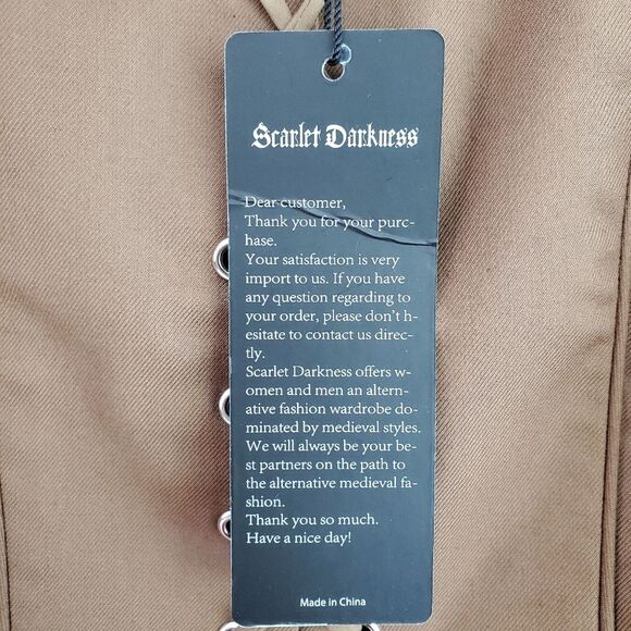 Brown Corset-Style Vest - Picture 4 of 8